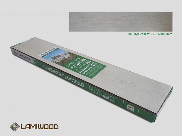Ламинат Lamiwood Dinasty 202 Дуб Стюарт
