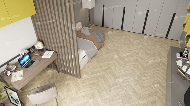 Кварц-винил Alpine Floor Chevron Alpine LVT ECO 20-7