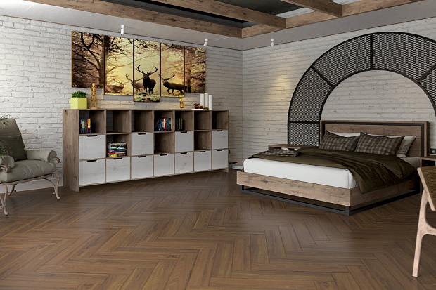 Массивная доска Damy Floor Ореховый Евростандарт