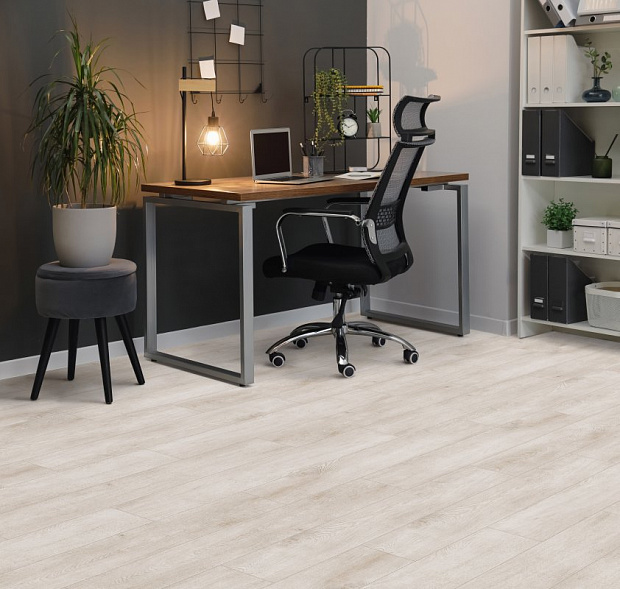 SPC-ламинат Juteks Carbon plank CHILLY WHITE 2851