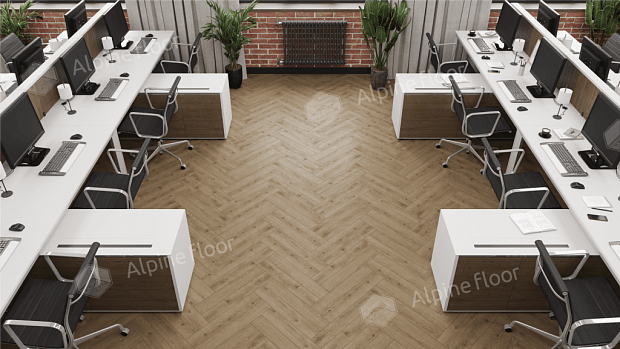 Ламинат Alpine Floor Original Herringbone 12 Pro LF106-07