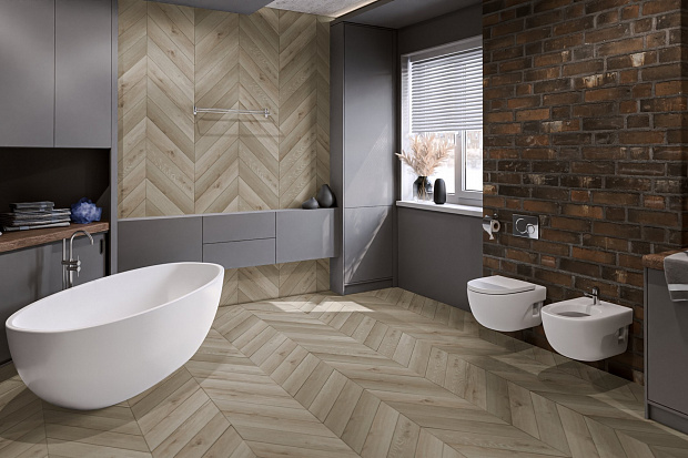 Кварц-винил Damy Floor Chevron LVT DF01-Ch-LVT Версаль