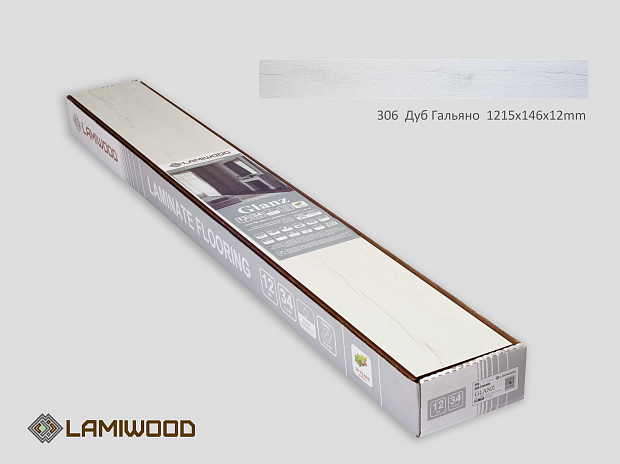 Ламинат Lamiwood Glanz 306 Дуб Галльяно
