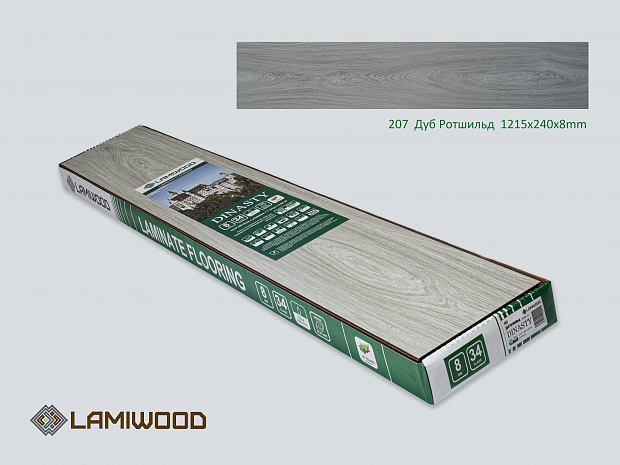 Ламинат Lamiwood Dinasty 207 Дуб Ротшильд