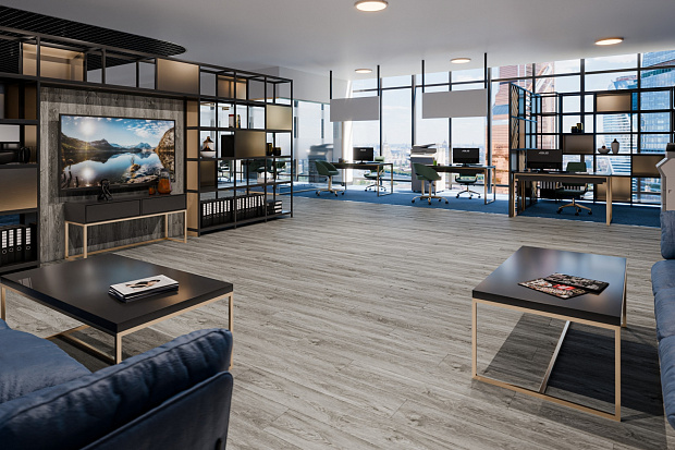Кварц-винил Damy Floor Family LVT SL3683-6-LVT Дуб Английский