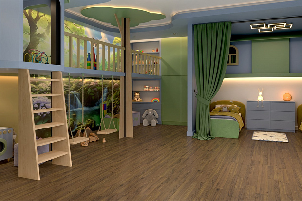 Массивная доска Damy Floor Ореховый Евростандарт