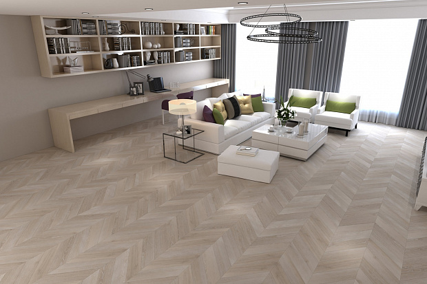 Кварц-винил Damy Floor Chevron LVT DF02-Ch-LVT Пале-Рояль
