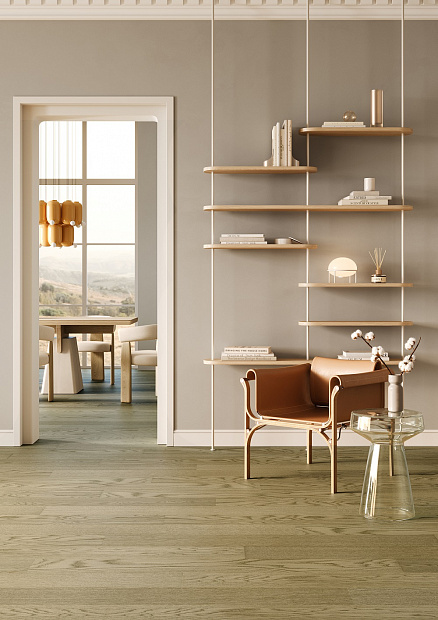 Паркетная доска Quartz Parquet Классик 7 Дуб Флэт Уайт 1258-55