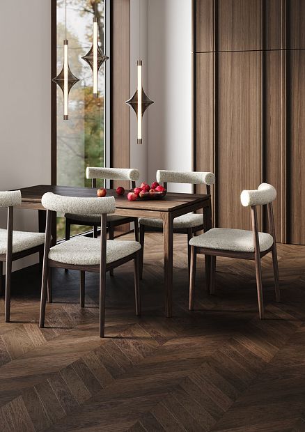 Паркетная доска Quartz Parquet Французская Ёлка Венге Африканский 99-550-64