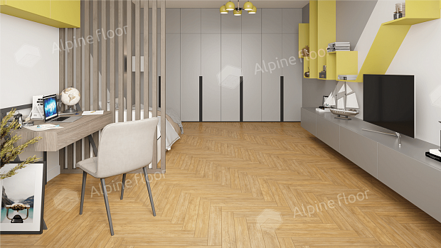 Ламинат Alpine Floor Original Herringbone 12 Pro LF106-04