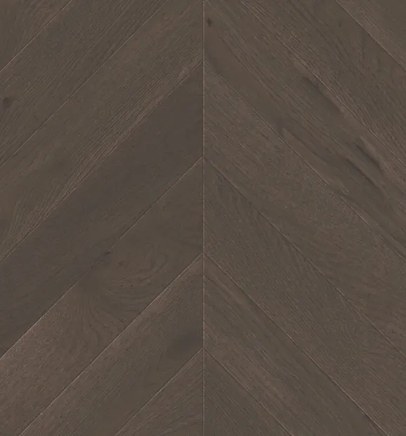 Инженерная доска Living Tree Французская елка Дуб Сумеречный  Натур