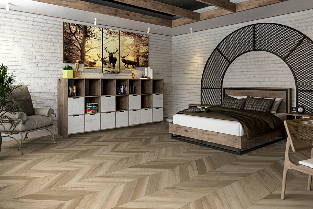 SPC-ламинат Damy Floor Chevron DF05-Ch Сен-Жермен