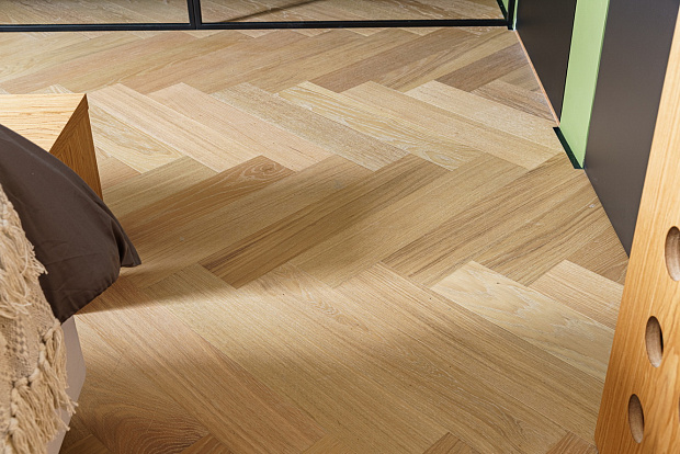Паркетная доска Quartz Parquet Английская Ёлка Дуб Лимба 33-405