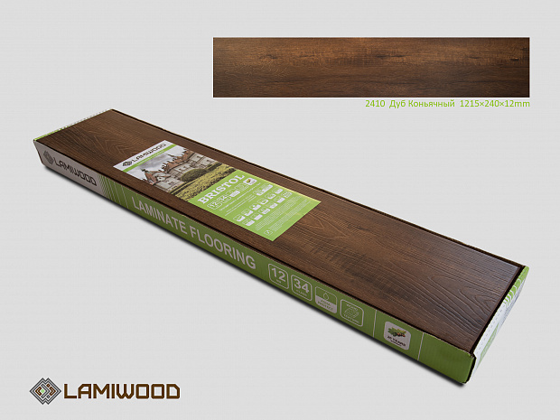 Ламинат Lamiwood Bristol 2410 Дуб Коньячный