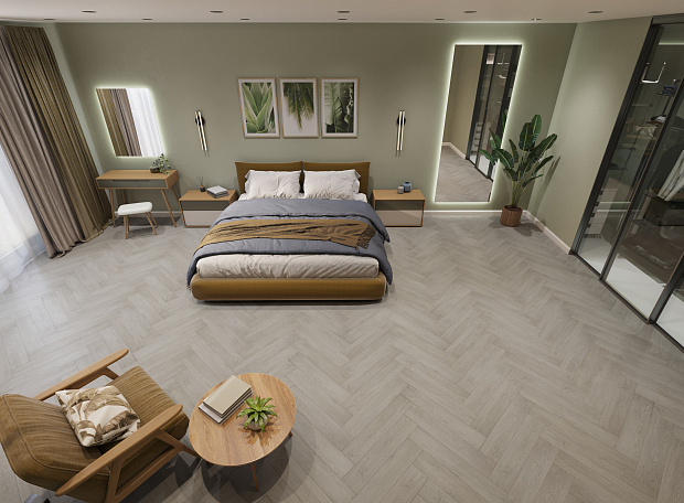 SPC-ламинат Steinholz Herringbone Траун STH035H
