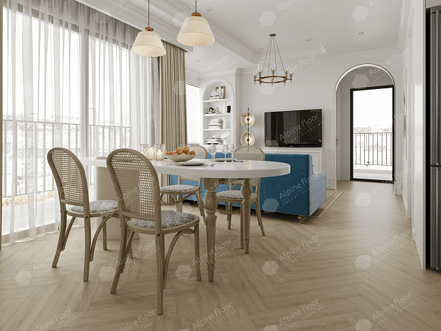 SPC-ламинат Alpine Floor Parquet Light ЕСО 13-25 MC