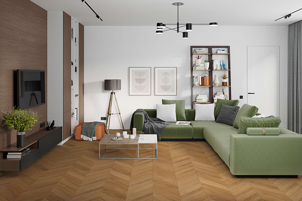 SPC-ламинат Damy Floor Chevron DF09-Ch Монсоро