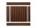 Декоративная панель HIWOOD LV124 BR396 - фото №9