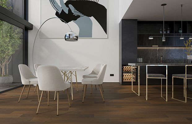 Паркетная доска Quartz Parquet Классик 7 Орех Американский 400-29