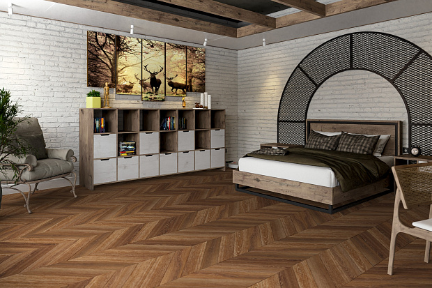 SPC-ламинат Damy Floor Chevron DF07-Ch Шайо