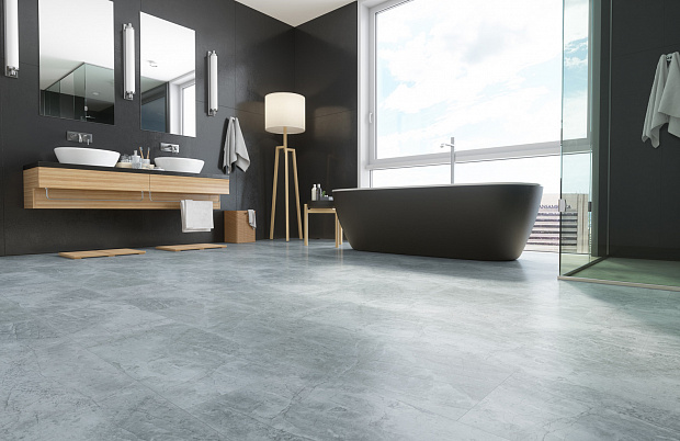 SPC-ламинат Fargo Stone 61S455 Дымчатый Меланит