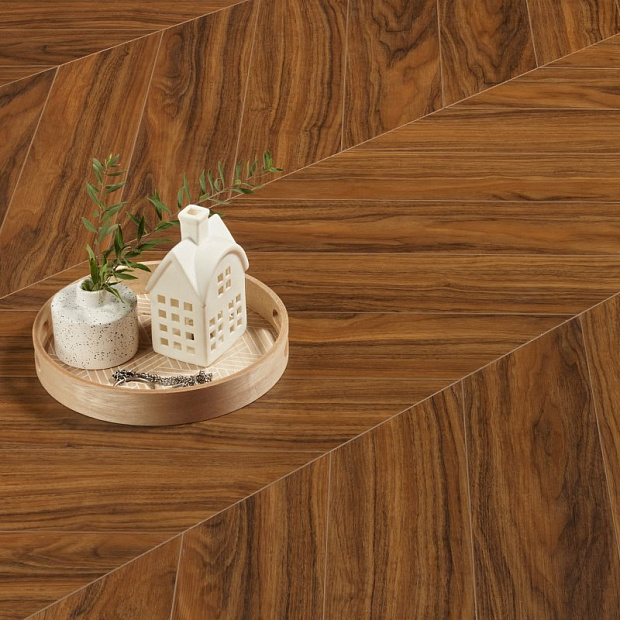 SPC-ламинат Aberhof Chevron WALNUT AZINCOURT 8112