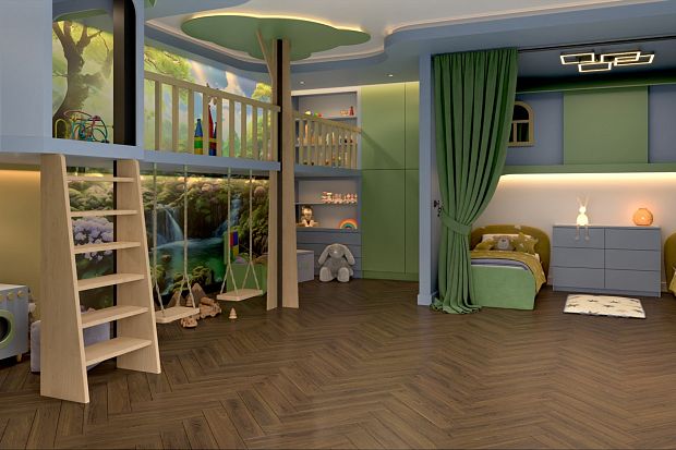 Массивная доска Damy Floor Ореховый Селект