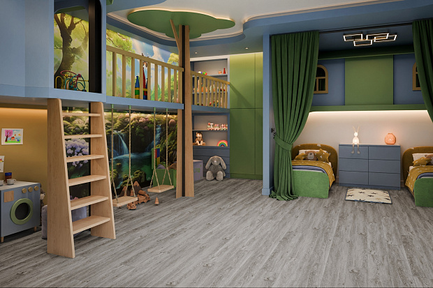 SPC-ламинат Damy Floor Family SL3683-6 Дуб Английский