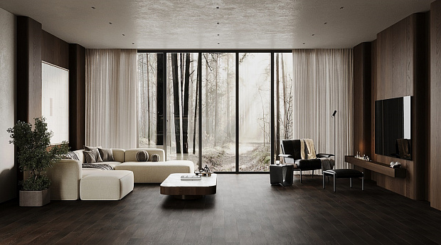 Паркетная доска Quartz Parquet Классик 7 Венге Африканский 550-64