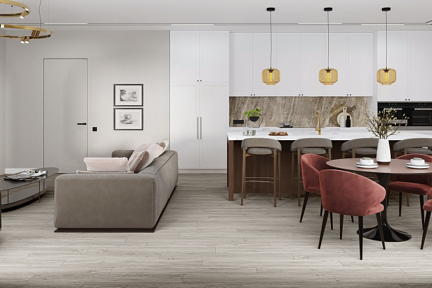 SPC-ламинат Damy Floor Family SL3683-6 Дуб Английский