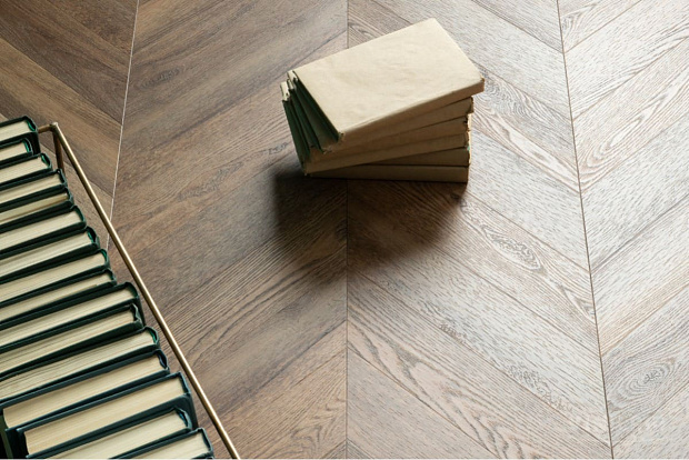 Vinilam Parquet Chevron RI153610CL4  (Шеврон Нормандия)