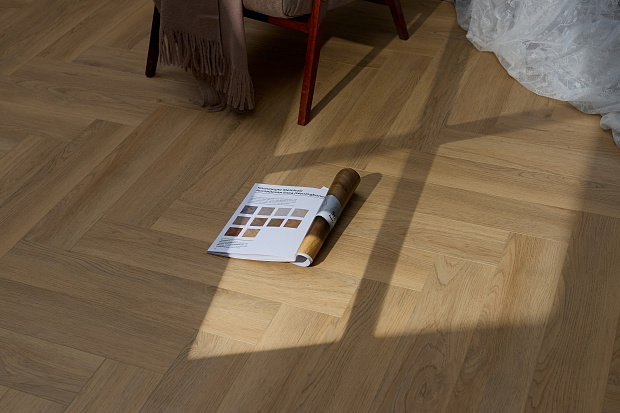 SPC-ламинат Steinholz Herringbone Лайбниц STH059H