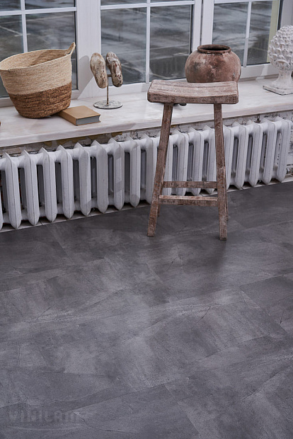 Vinilam Ceramo Stone Glue 61602 (Серый Бетон)