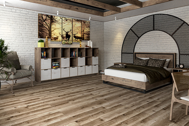 Кварц-винил Damy Floor Family LVT JC8271-7-LVT Дуб Изысканный