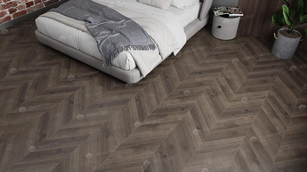 Кварц-винил Alpine Floor Chevron Alpine LVT ECO 20-9
