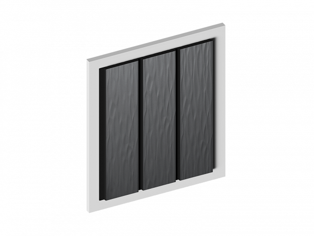 Декоративная панель HIWOOD LV127W GR15K