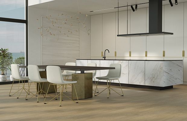 Паркетная доска Quartz Parquet Классик 5 Дуб Карельский 419