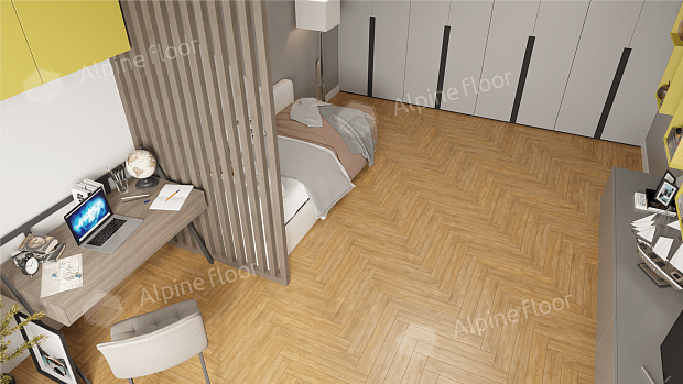 Ламинат Alpine Floor Original Herringbone 12 Pro LF106-04