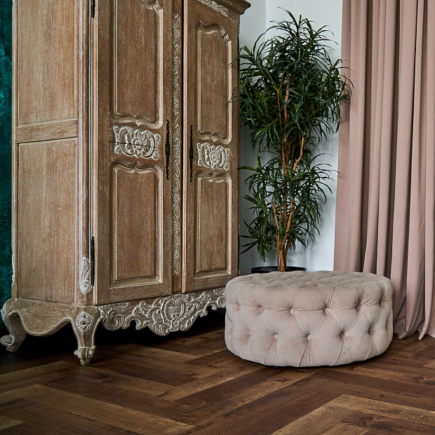 Vinilam Parquet Herringbone Glue GD11177  (Паркет Версальский)