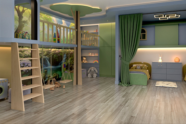 Массивная доска Damy Floor Скандинавский Рустик
