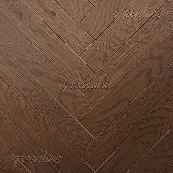 Инженерная доска Английская елка Greenline Extra 703 Дуб Триумф