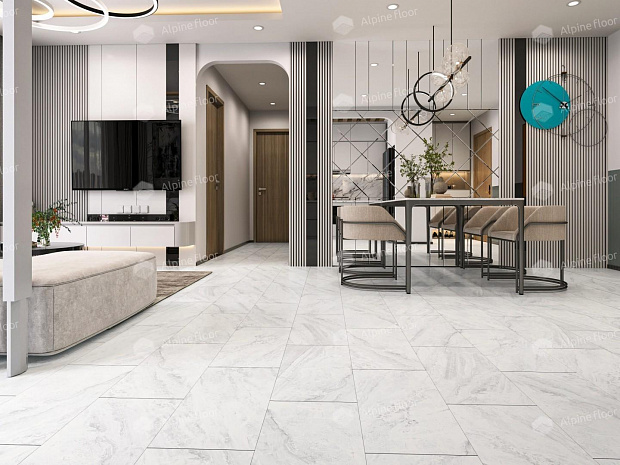 Кварц-винил Alpine Floor Light Stone ECO-15-4