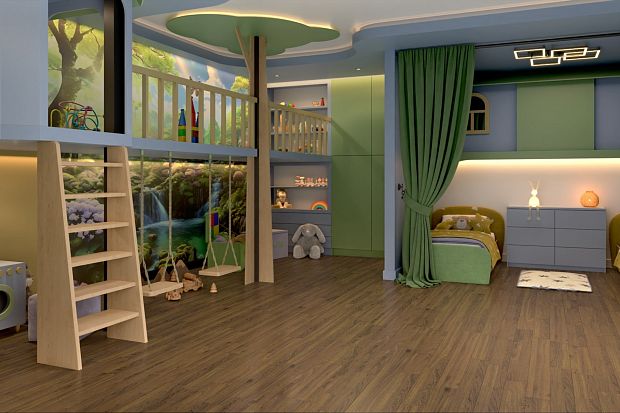 Массивная доска Damy Floor Ореховый Селект